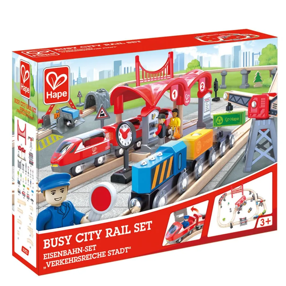 HAPE Circuito de tren ciudad bulliciosa