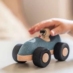 KORKO Coche de carreras Azul