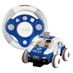 EUREKAKIDS Coche de policía blando con radiocontrol