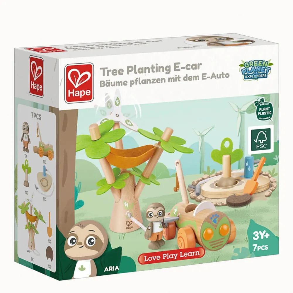 HAPE Coche eléctrico para plantar árboles – Green Planet Explorers