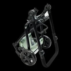 EUREKAKIDS Cochecito 2 en 1 plegable con giro 360º