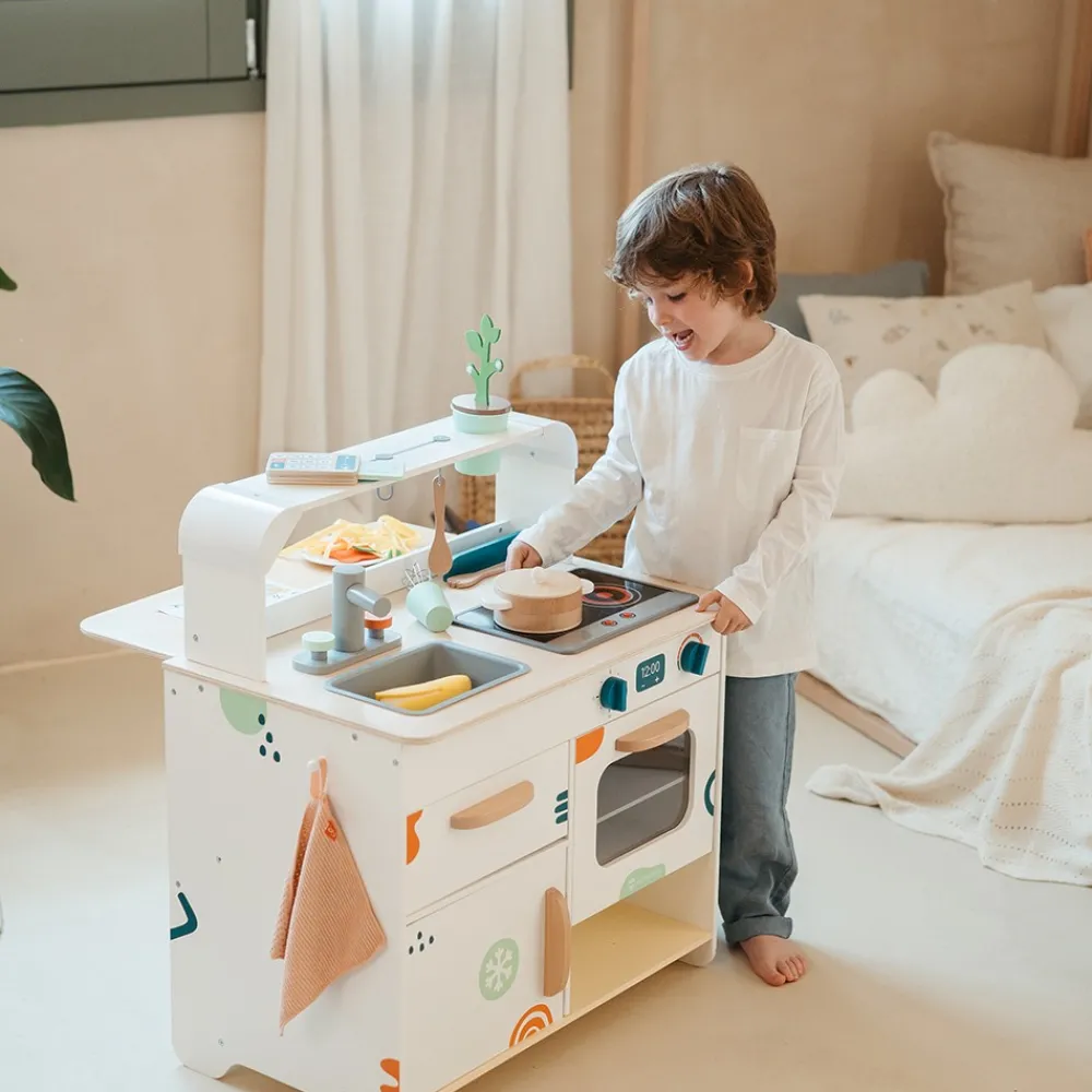 EUREKAKIDS Cocina 2 en 1 Take away