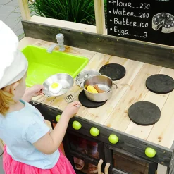 Exit Toys Cocina exterior de madera Yummy 300