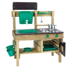 HAPE Cocina para exteriores con depósito y fregadero