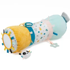 EUREKAKIDS Cojín de actividades para bebés con más de 10 estímulos sensoriales - Cucu