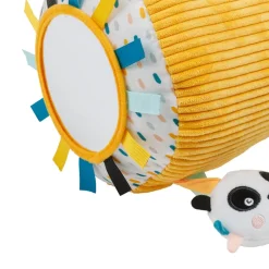 EUREKAKIDS Cojín de actividades para bebés con más de 10 estímulos sensoriales - Cucu