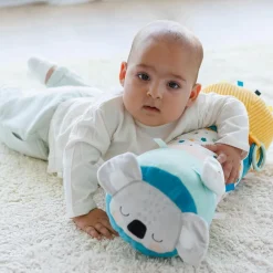 EUREKAKIDS Cojín de actividades para bebés con más de 10 estímulos sensoriales - Cucu