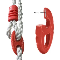 SOULET Columpio de madera ajustable para pórticos de 2 m a 2,5m