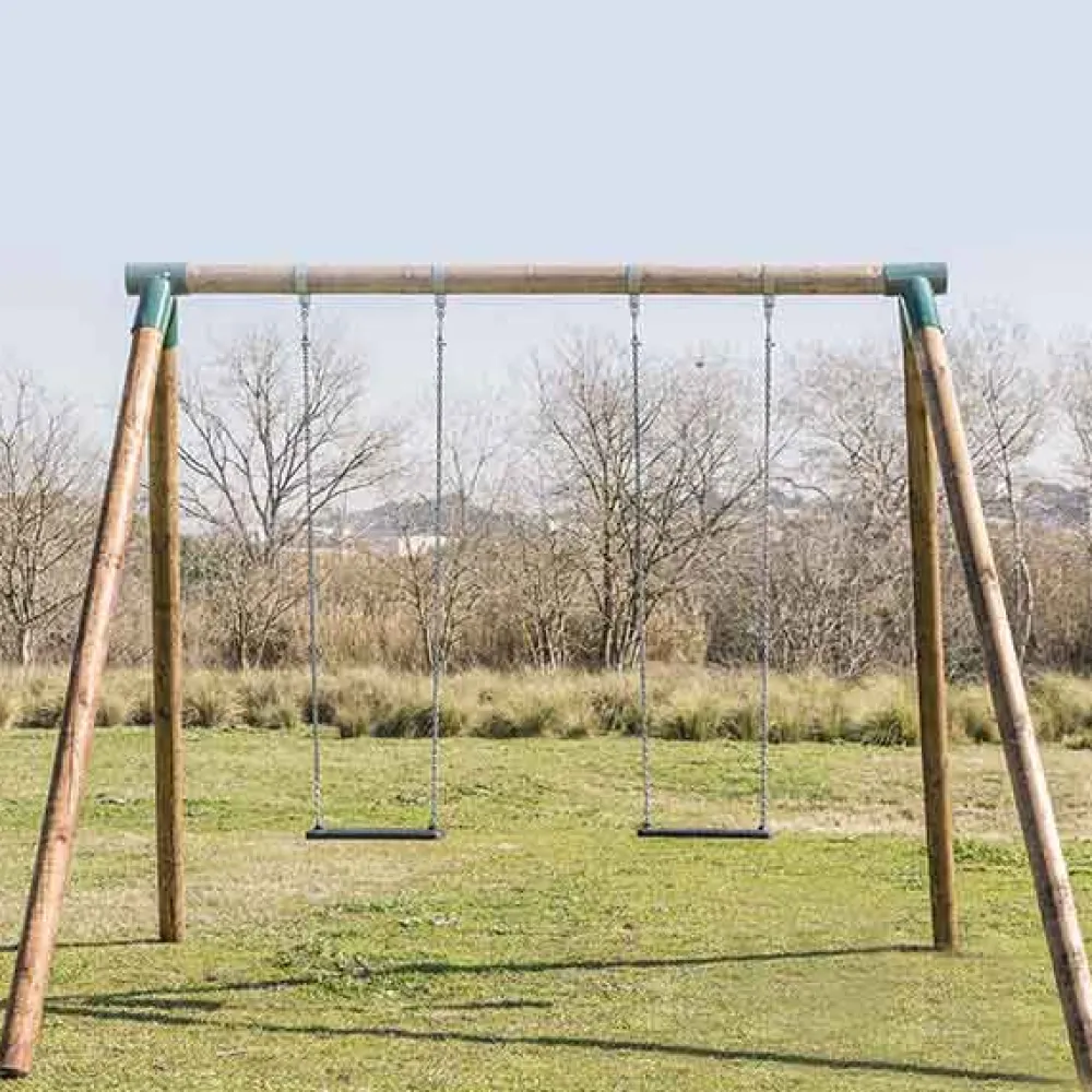 MASGAMES Columpio Fuji para adultos asientos con cadenas