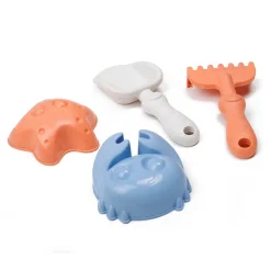 EUREKAKIDS Conjunto de juguetes de playa, arena y agua – 4 piezas