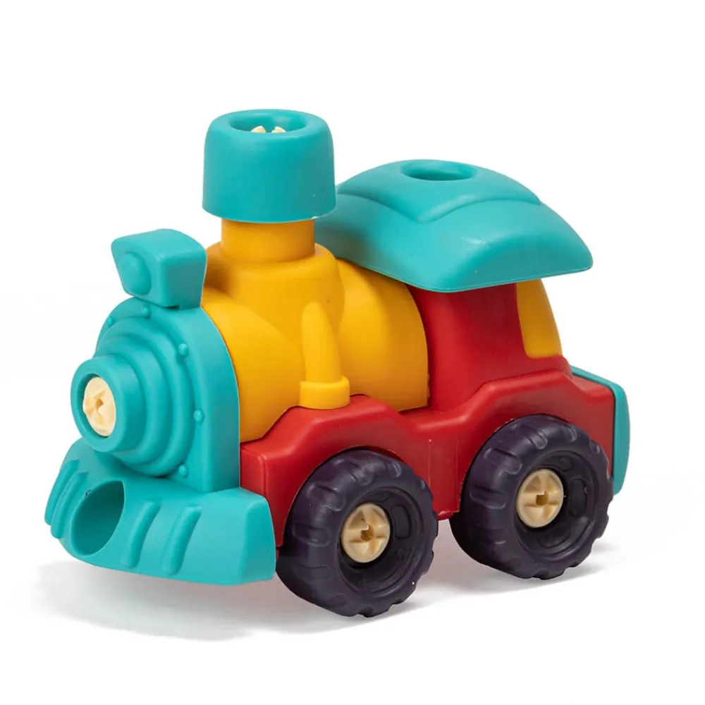 EUREKAKIDS Conjunto para construir 3 vehículos con destornillador manual