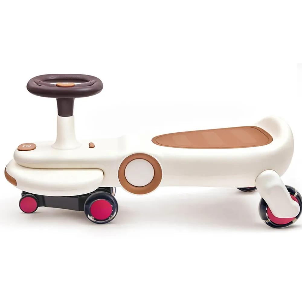 HAPE Correpasillos con música y luces para niños- Color Crema