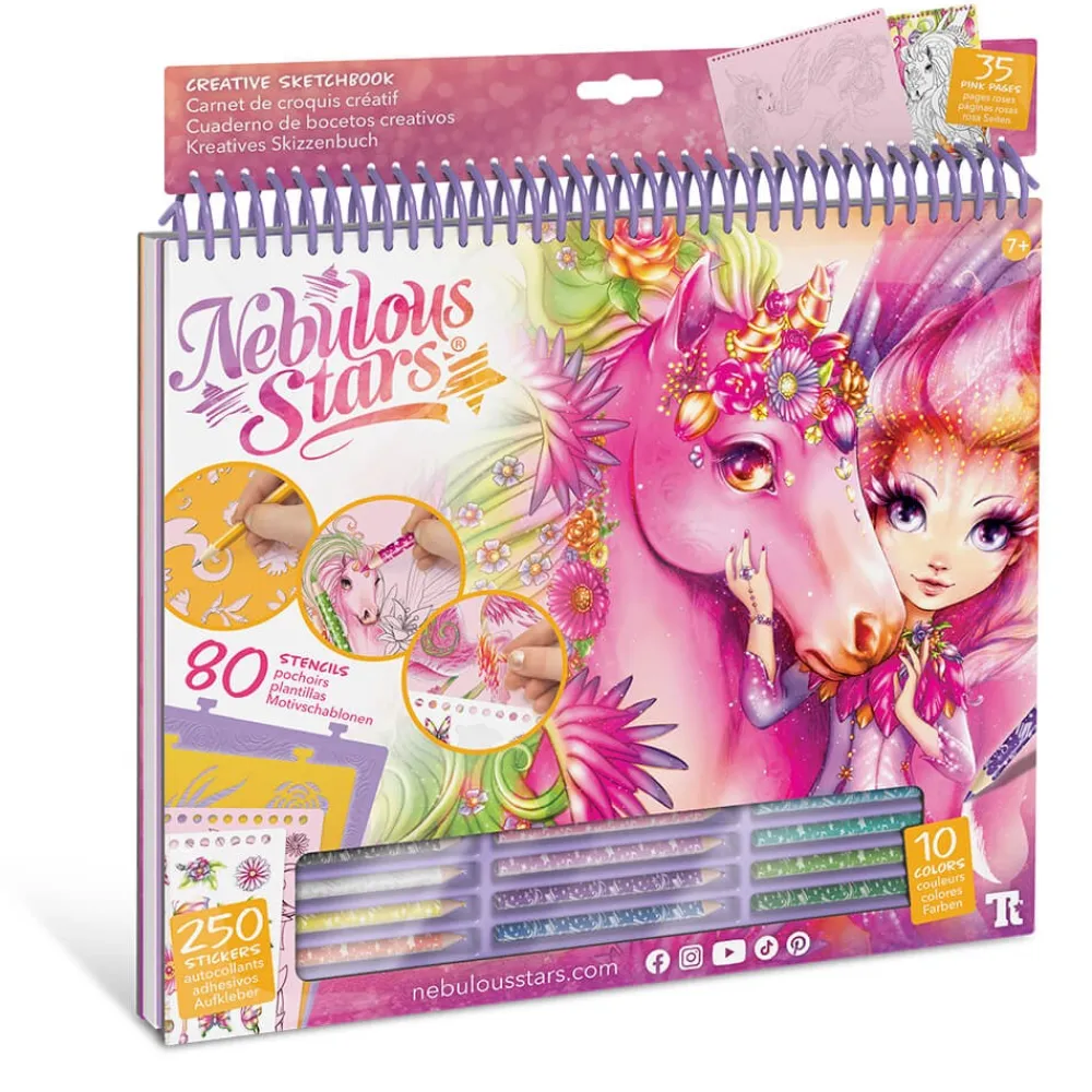 Nebulous Stars Cuaderno de bocetos creativos - Lilyaz y Viviaz