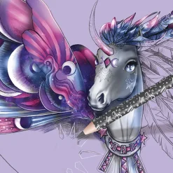 Nebulous Stars Cuaderno para crear caballos de fantasía