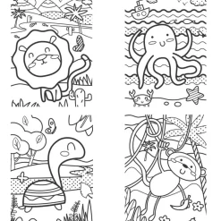 EUREKAKIDS Cuaderno para pintar y colorear – animales