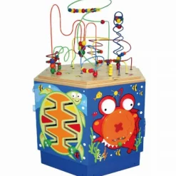 HAPE Cubo Actividades Océano de madera