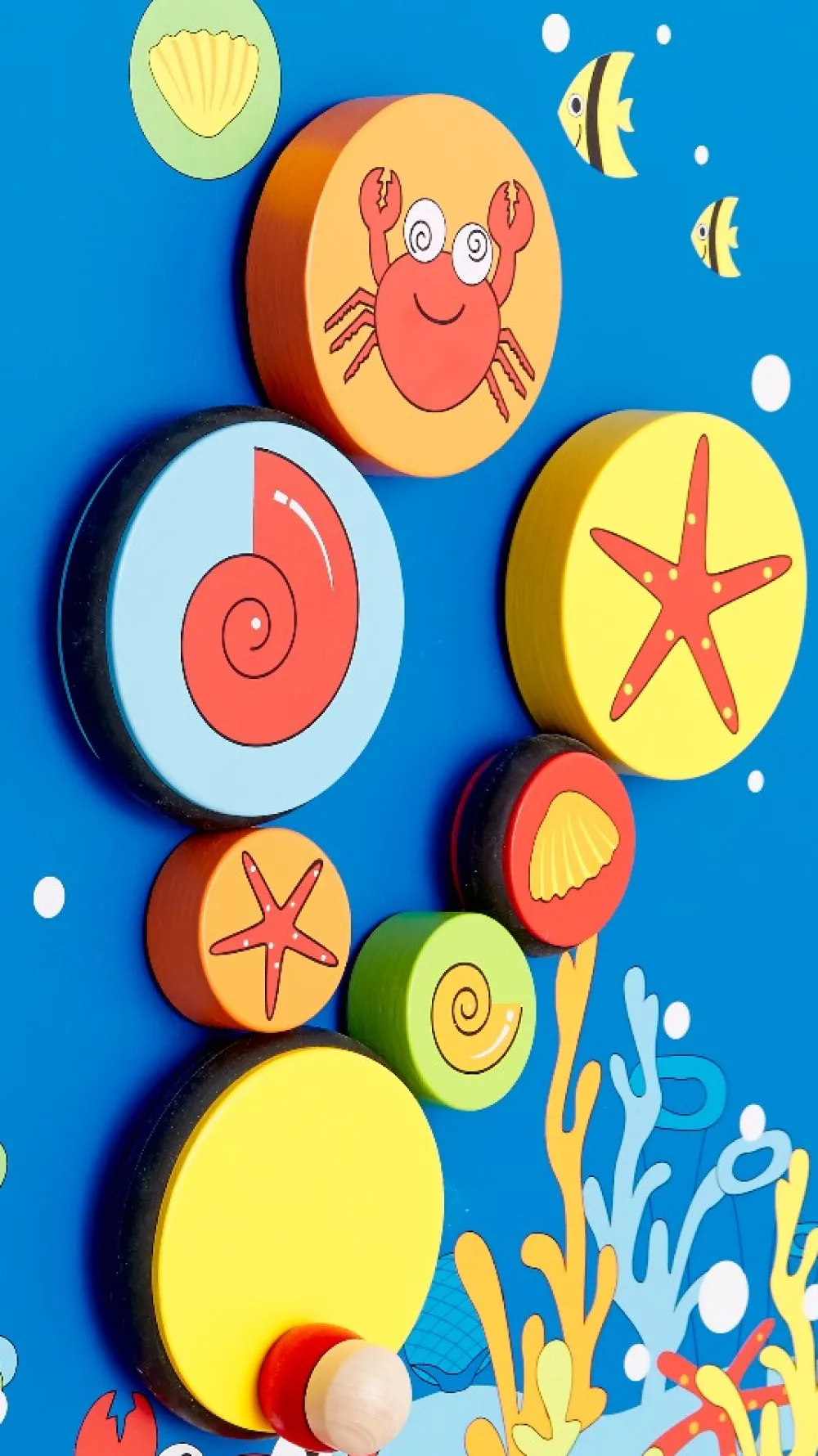 HAPE Cubo Actividades Océano de madera