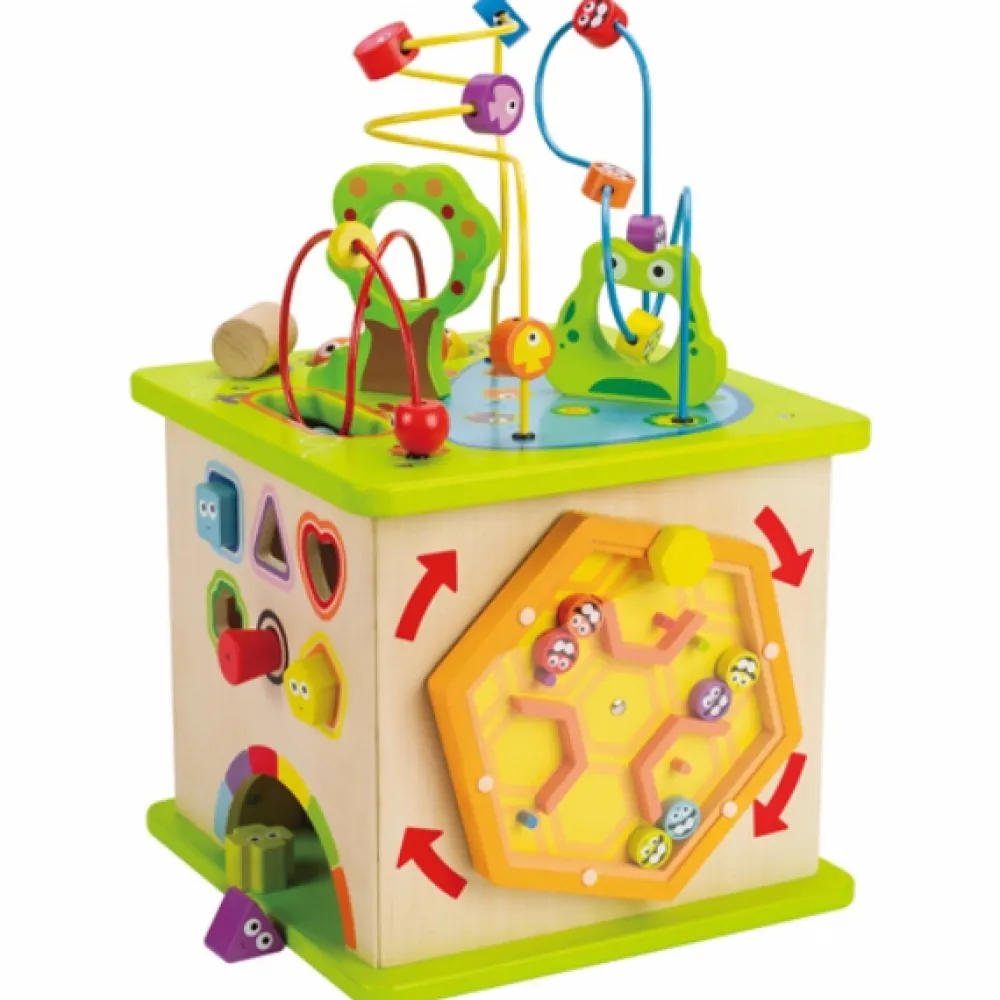 HAPE Cubo de juegos animales del campo