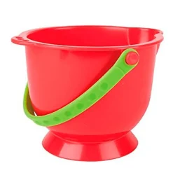 HAPE Cubo de playa para jugar en la arena – Color rojo