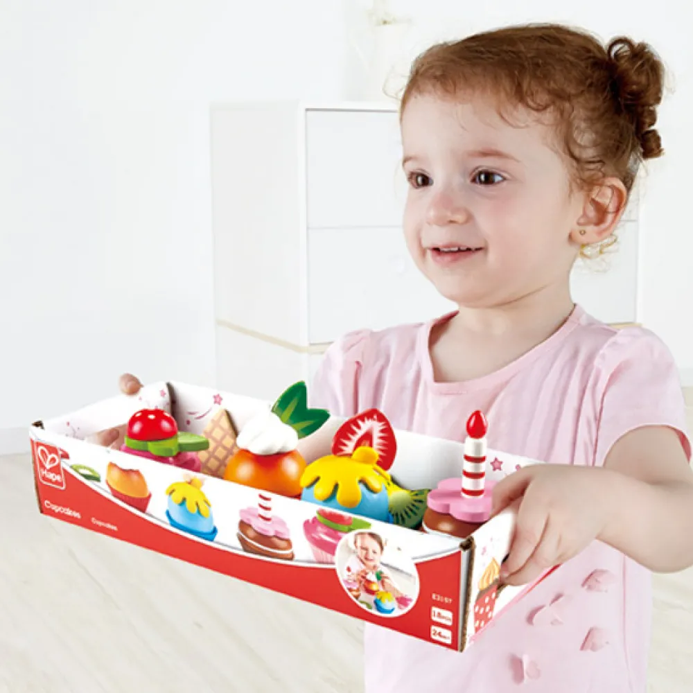 HAPE Cupcakes de madera