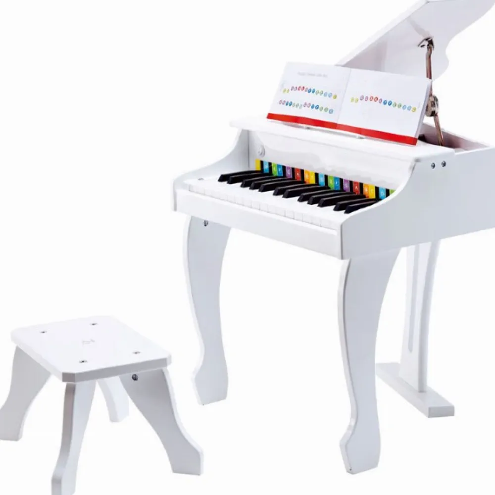 HAPE Deluxe gran piano blanco