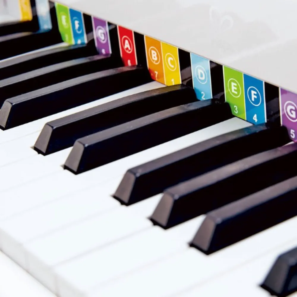 HAPE Deluxe gran piano blanco