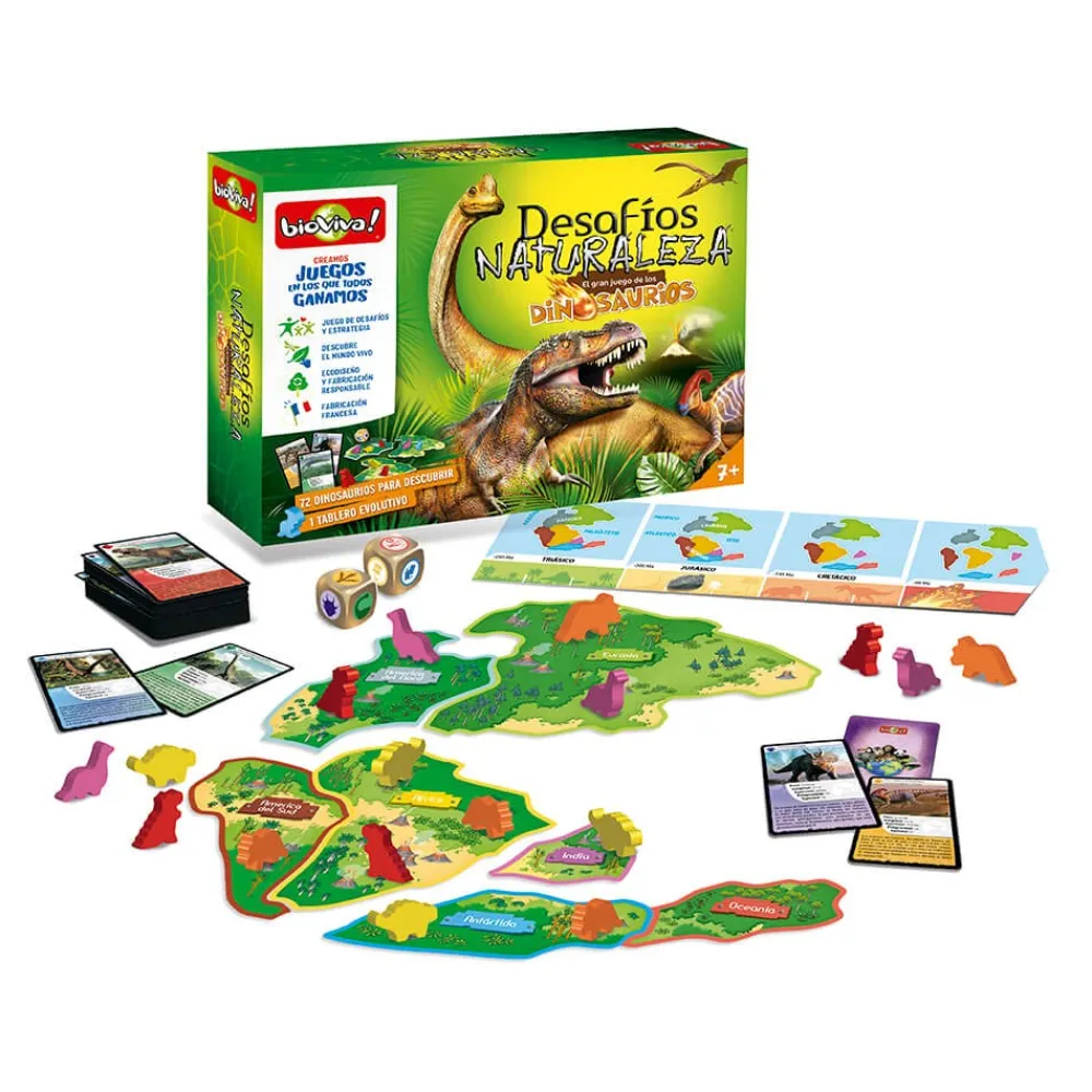 BIOVIVA Desafíos de la naturaleza. El gran juego de los dinosaurios