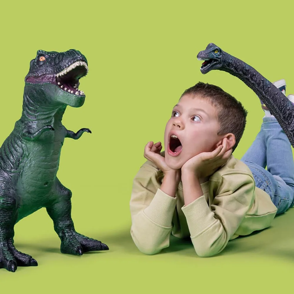 EUREKAKIDS Dinosaurio gigante T-Rex de PVC blando