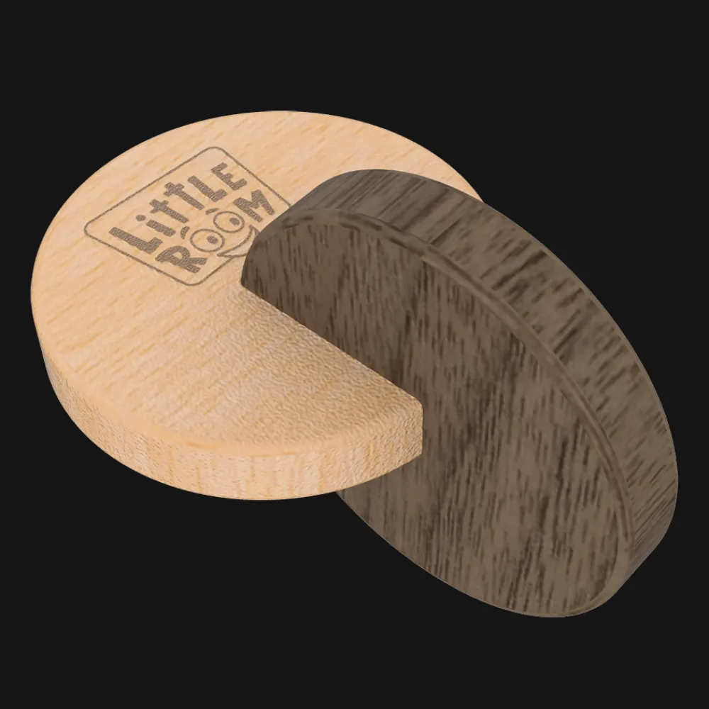 LITTLE ROOM Discos Entrelazados de madera