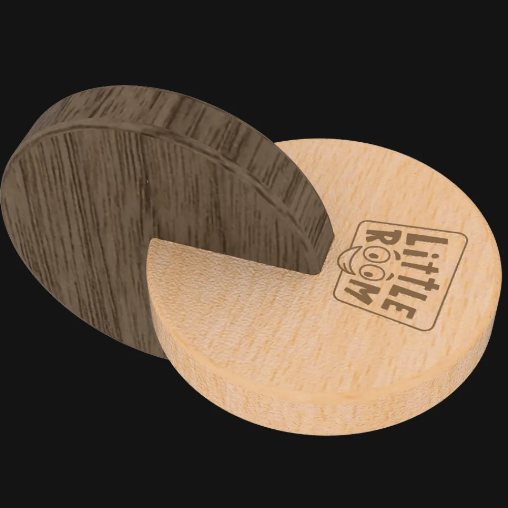 LITTLE ROOM Discos Entrelazados de madera