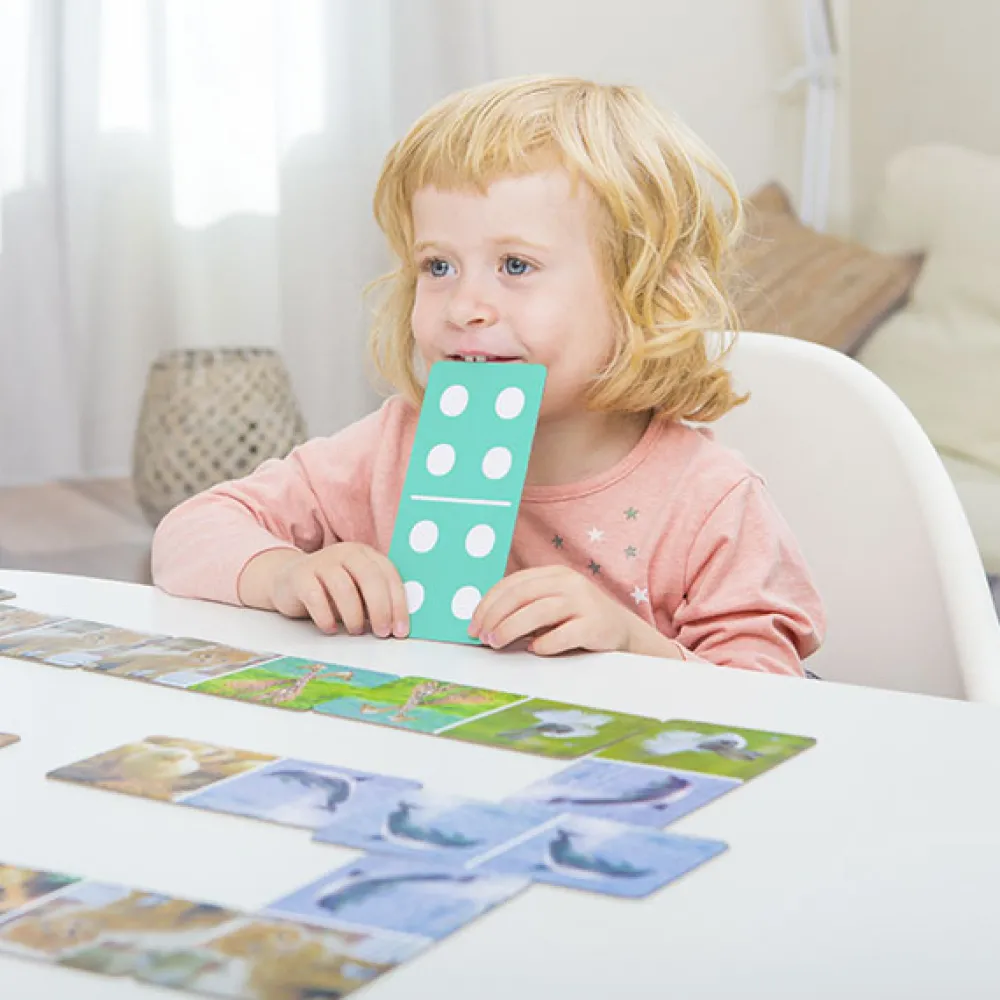 EUREKAKIDS Dominó animales