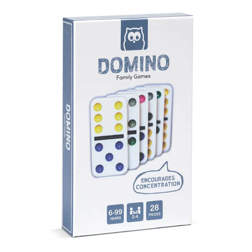 EUREKAKIDS Dominó multicolor