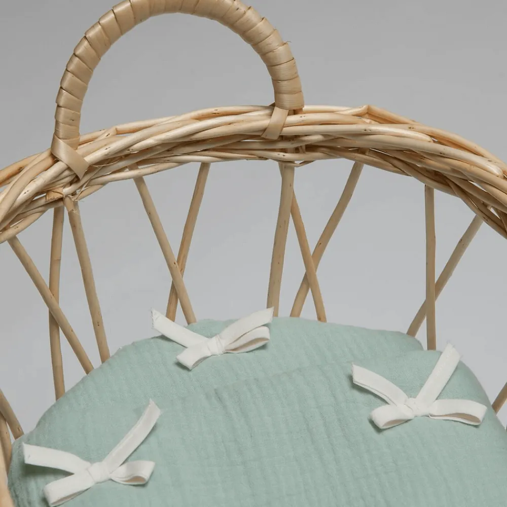 SIN MARCA Edredón- Almohada Muñeca Bobble- Verde