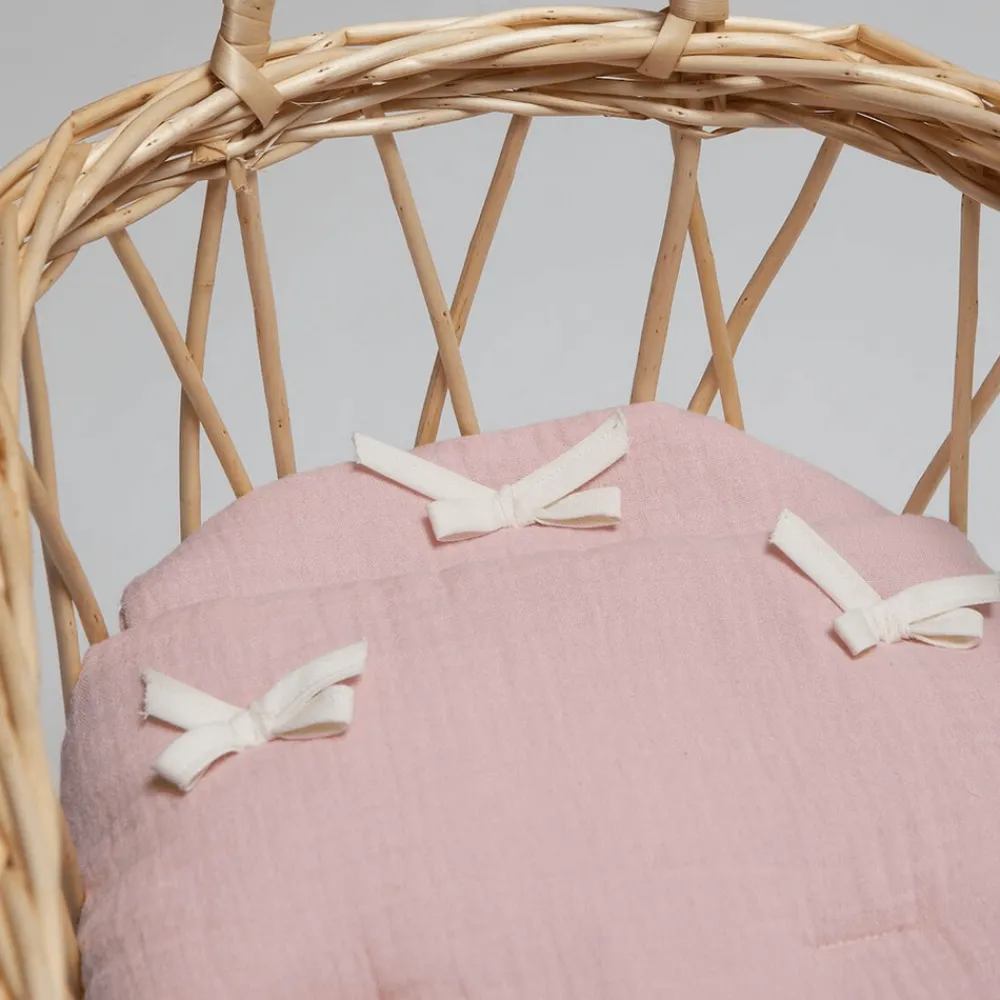 WOOKIDS Edredón- Almohada Muñeca Bobble- Rosa