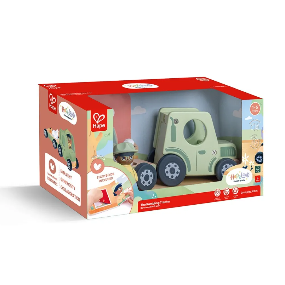 HAPE El tractor ruidoso - Colección land