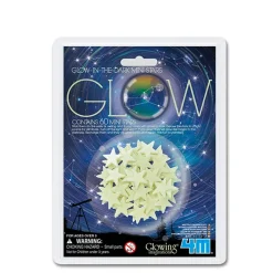 4M Estrellas fluorescentes para decorar - 60 piezas