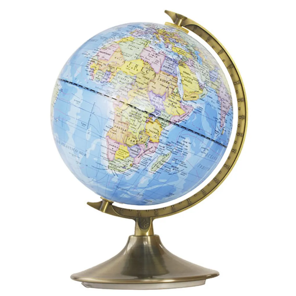 BUKI Globo terráqueo día y noche español