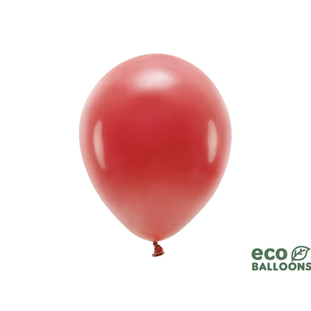 PARTYDECO Globos rojo eco 100 unidades