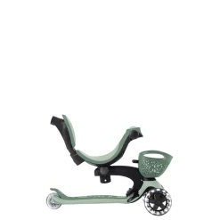GLOBBER Go Up Baby Lights 360 – Patinete Evolutivo con Luces (Sage/Oliva)