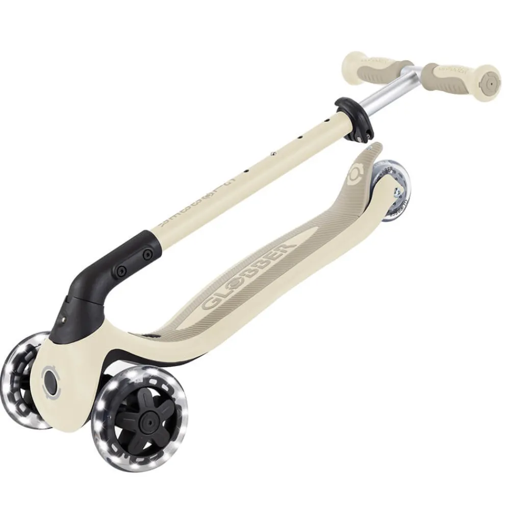 GLOBBER Go Up Baby Lights 360 – Patinete Evolutivo con Luces (Taupe)