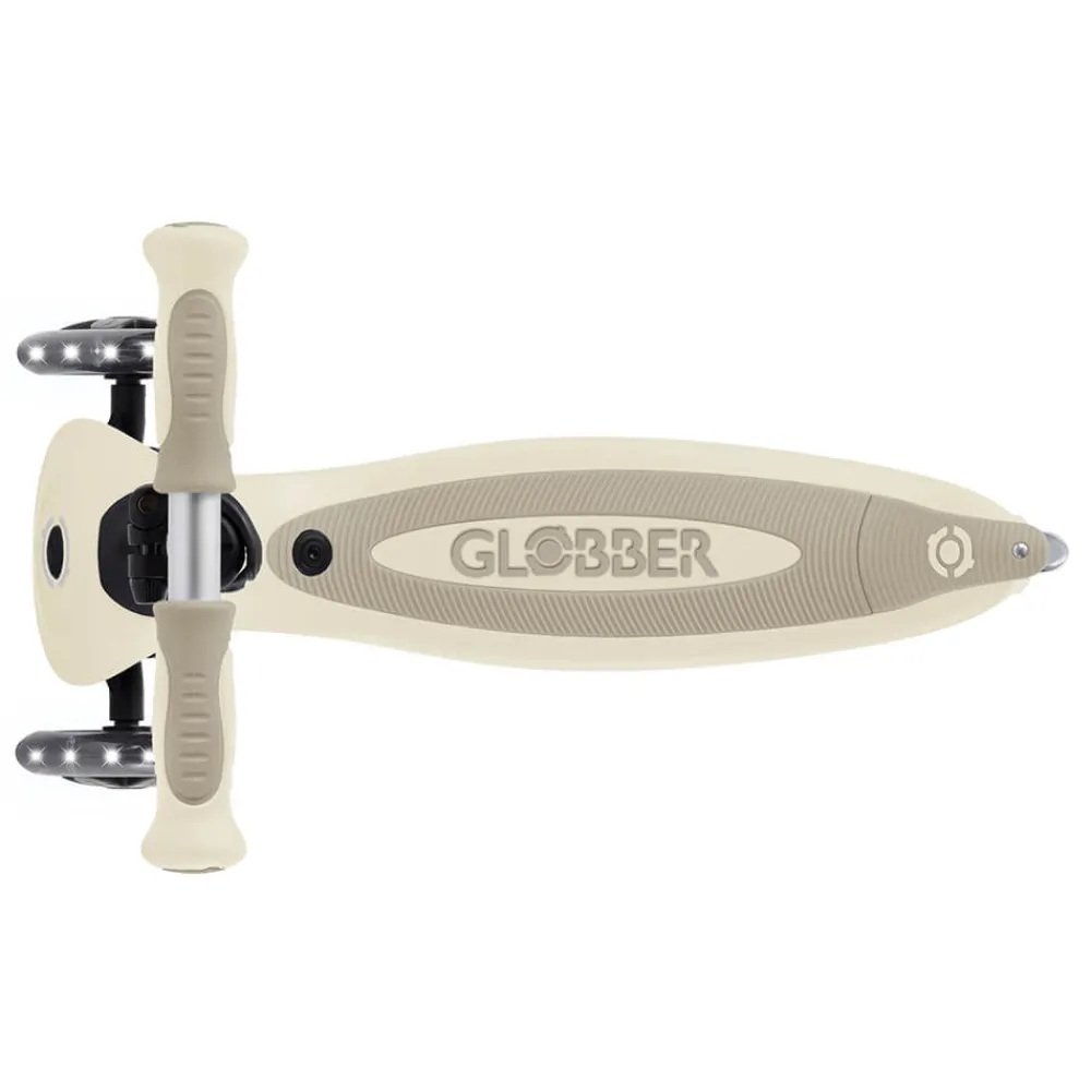 GLOBBER Go Up Baby Lights 360 – Patinete Evolutivo con Luces (Taupe)