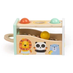 EUREKAKIDS Golpea pelotas y xilófono 2 en 1 Wild