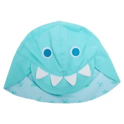 EUREKAKIDS Gorra protección UPF50 forma tiburón