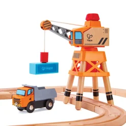 HAPE Grúa grande con camión de carga
