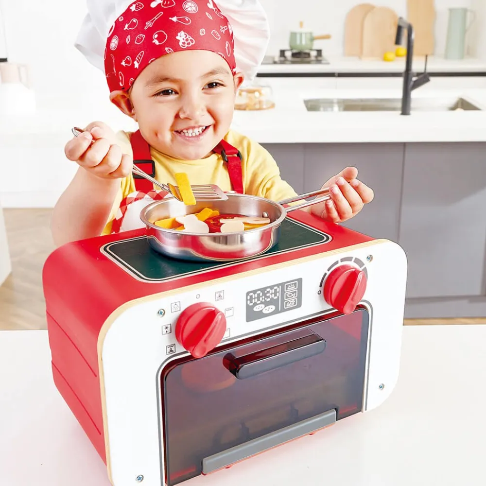 HAPE Horno de juguete con bandeja y galletas mágicas – My Baking Oven