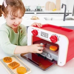 HAPE Horno de juguete con bandeja y galletas mágicas – My Baking Oven