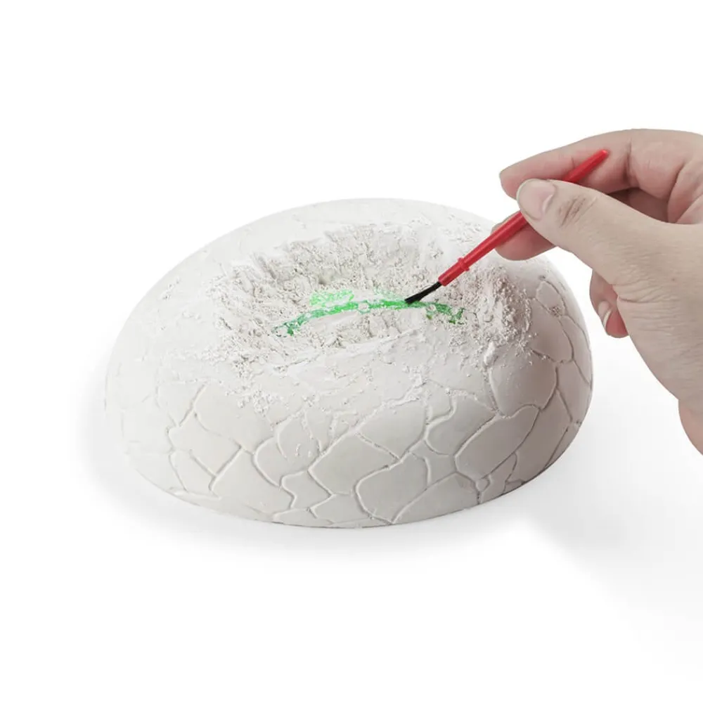 EUREKAKIDS Huevo de dinosaurio brillante para excavar