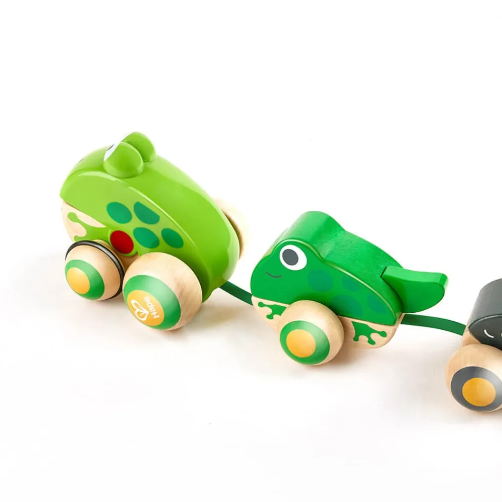 HAPE Juego Arrastre Familía de Ranas