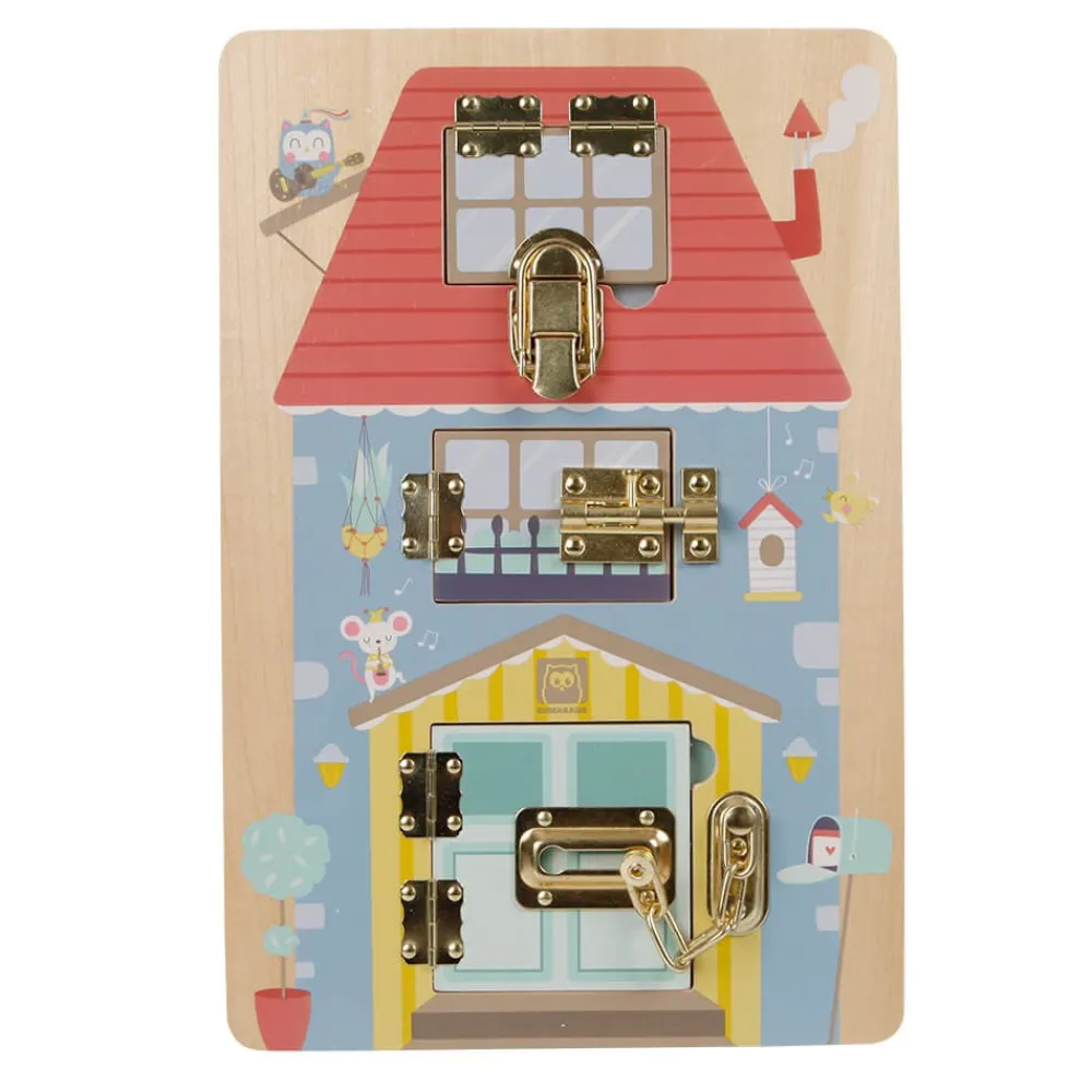 EUREKAKIDS Juego casita de los candados