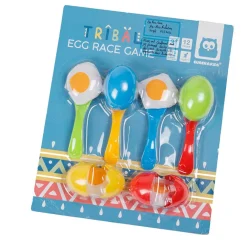 EUREKAKIDS Juego clásico carrera de huevos – Tribal